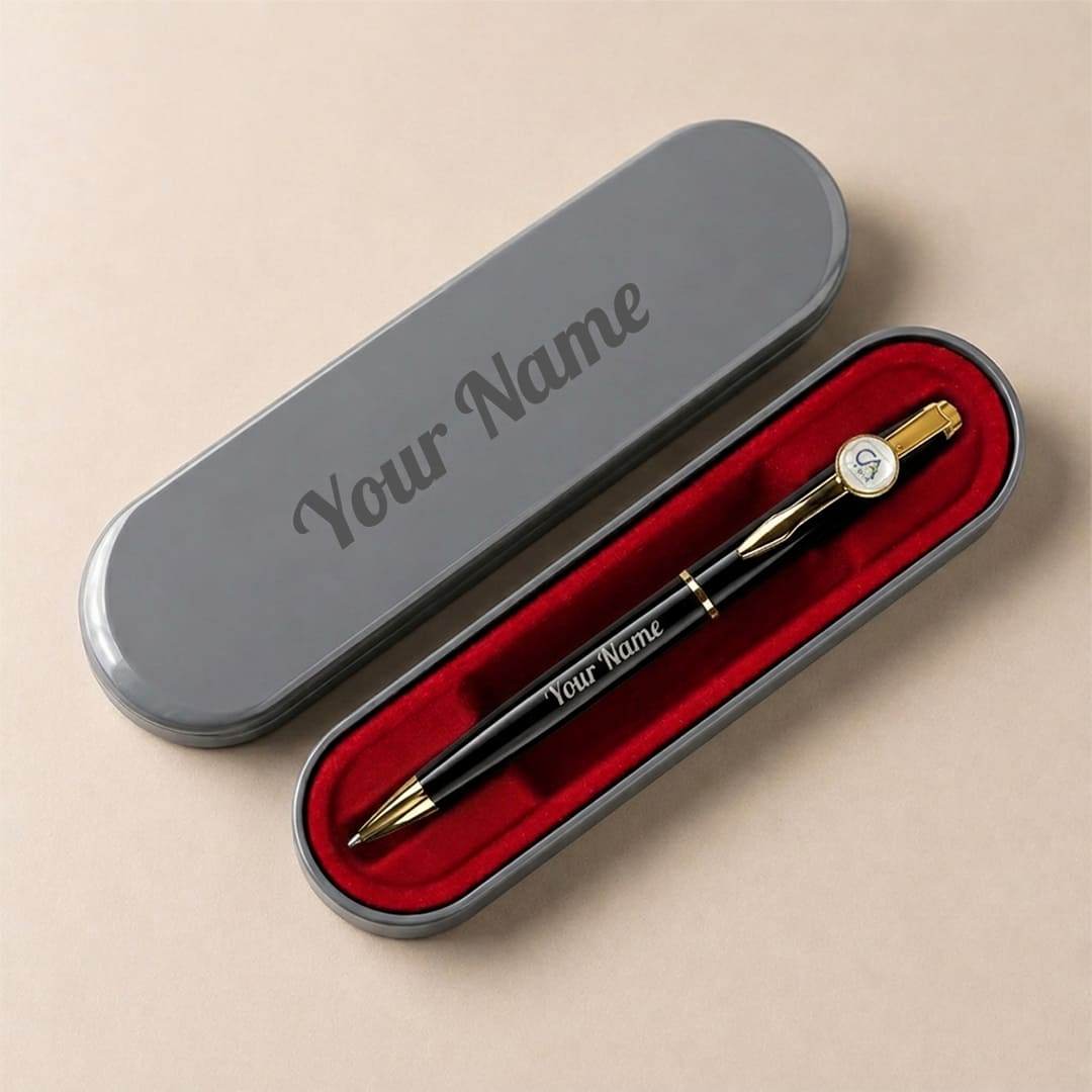 Personalized CA Professional Metal Pen with Premium Case